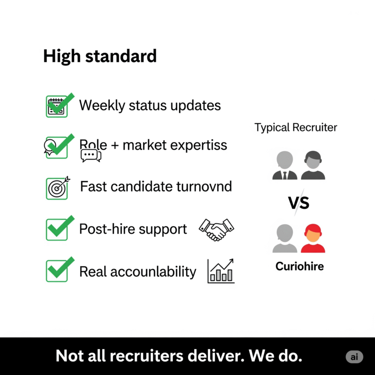 What You Deserve in a Recruiter