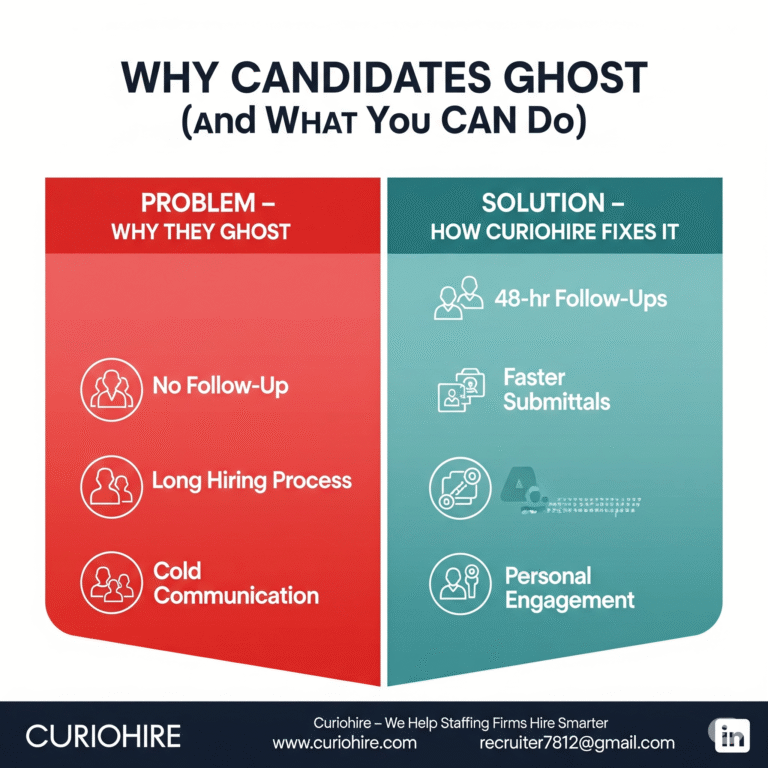 Why Candidates Ghost Staffing Firms (and How to Fix It)