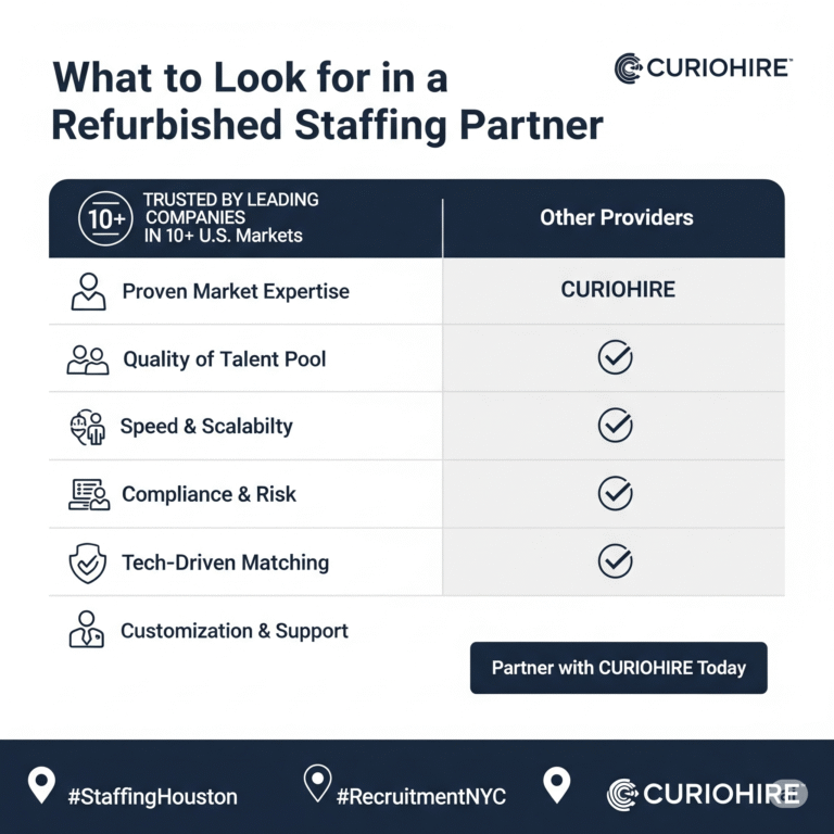 How to Choose the Right Refurbished Staffing Provider: A Strategic Hiring Guide