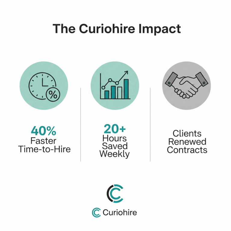 Case Study: How Curiohire Helped a Staffing Firm Reduce Time-to-Hire by 40%