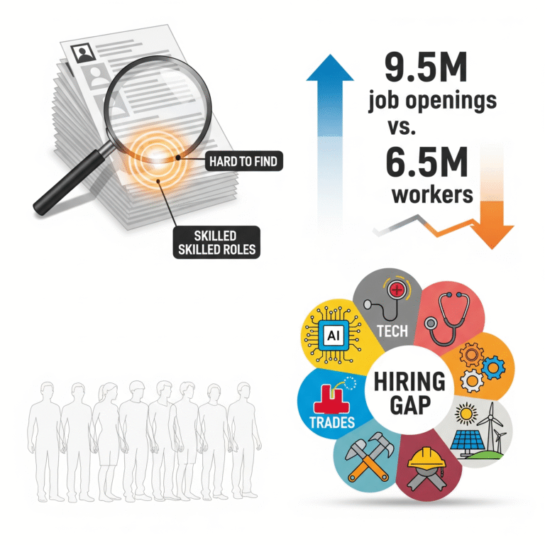 Why Companies Struggle to Find Skilled Talent and How Recruitment Agencies Help