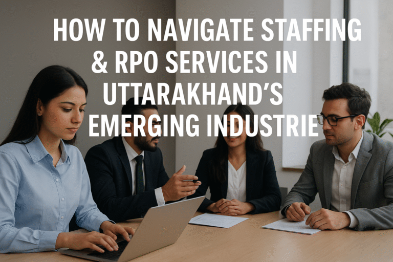 RPO & Tackling Talent Shortage in Uttarakhand: Strategies for Staffing Firms